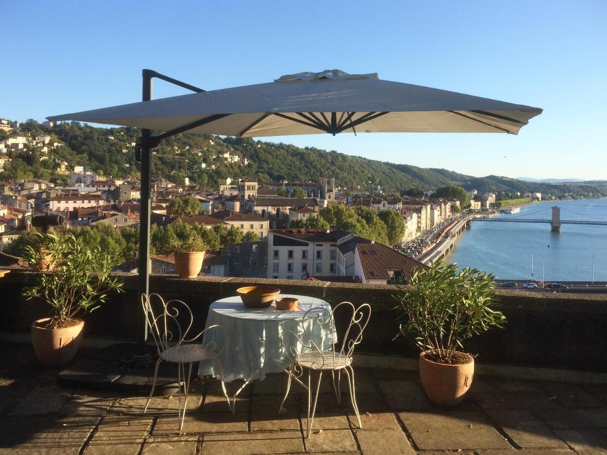 La Batie - Vue Imprenable - Amazing View - Parking Prive Appartement Vienne  Buitenkant foto