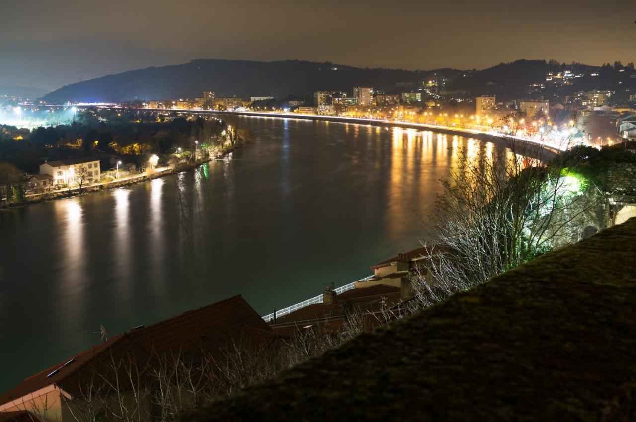 La Batie - Vue Imprenable - Amazing View - Parking Prive Appartement Vienne  Buitenkant foto