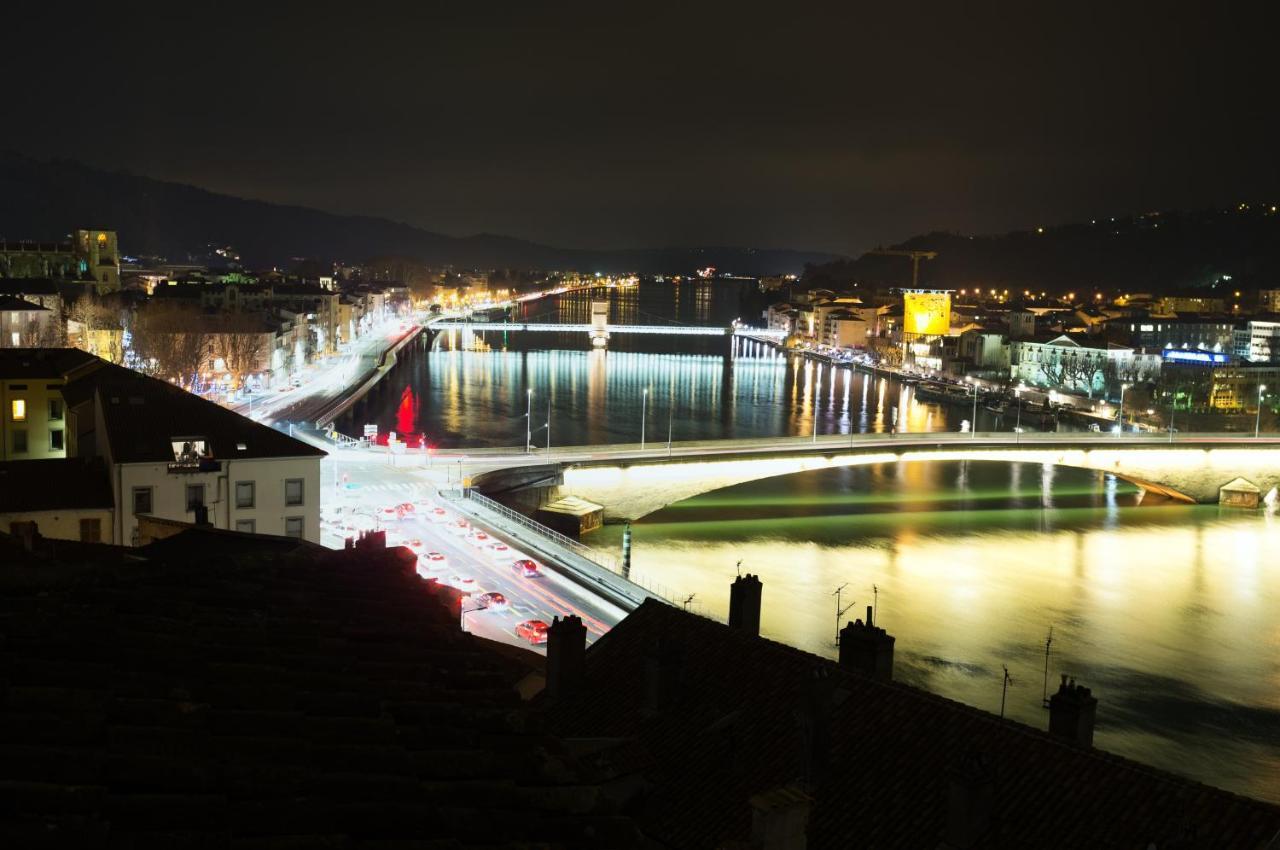 La Batie - Vue Imprenable - Amazing View - Parking Prive Appartement Vienne  Buitenkant foto