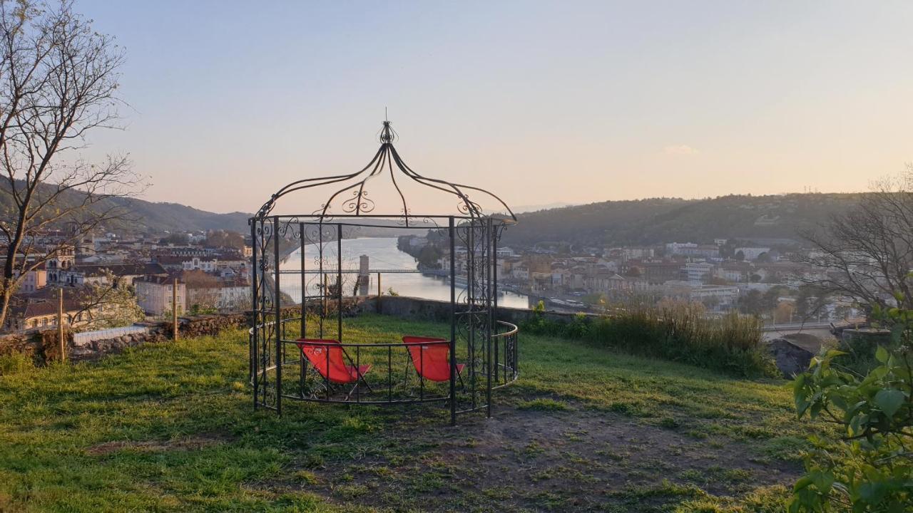 La Batie - Vue Imprenable - Amazing View - Parking Prive Appartement Vienne  Buitenkant foto