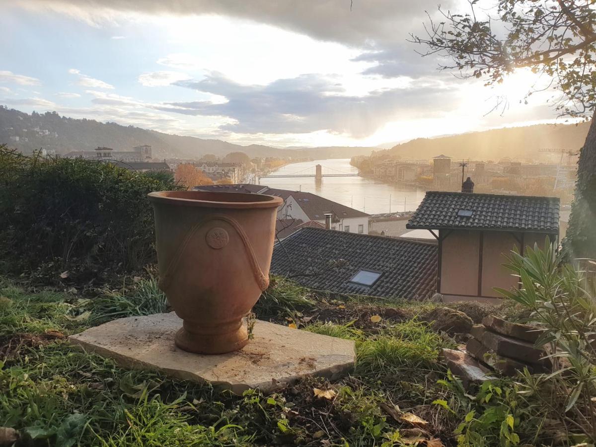 La Batie - Vue Imprenable - Amazing View - Parking Prive Appartement Vienne  Buitenkant foto