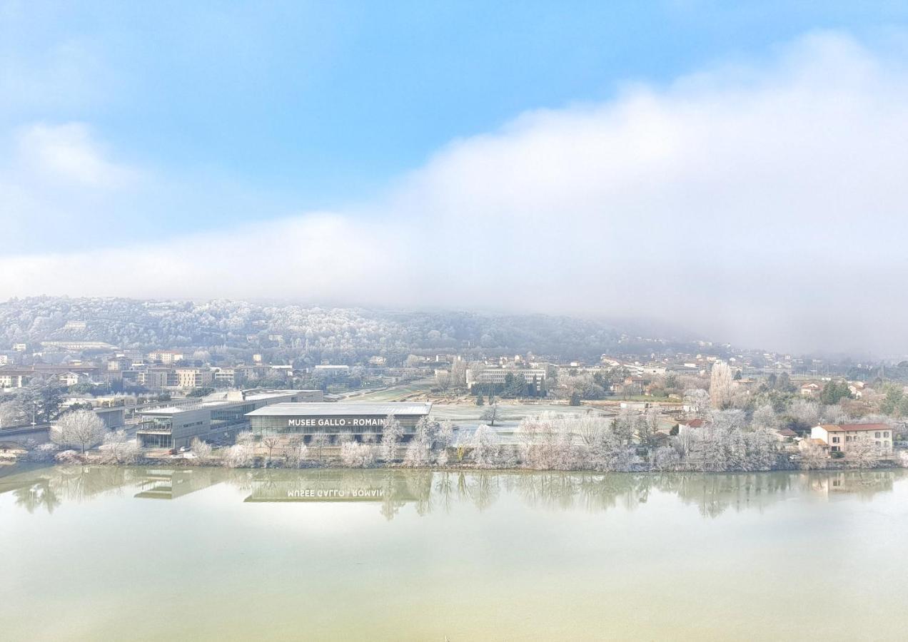 La Batie - Vue Imprenable - Amazing View - Parking Prive Appartement Vienne  Buitenkant foto