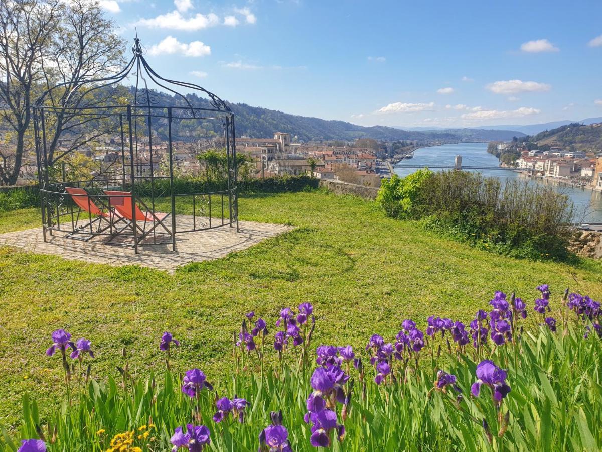 La Batie - Vue Imprenable - Amazing View - Parking Prive Appartement Vienne  Buitenkant foto
