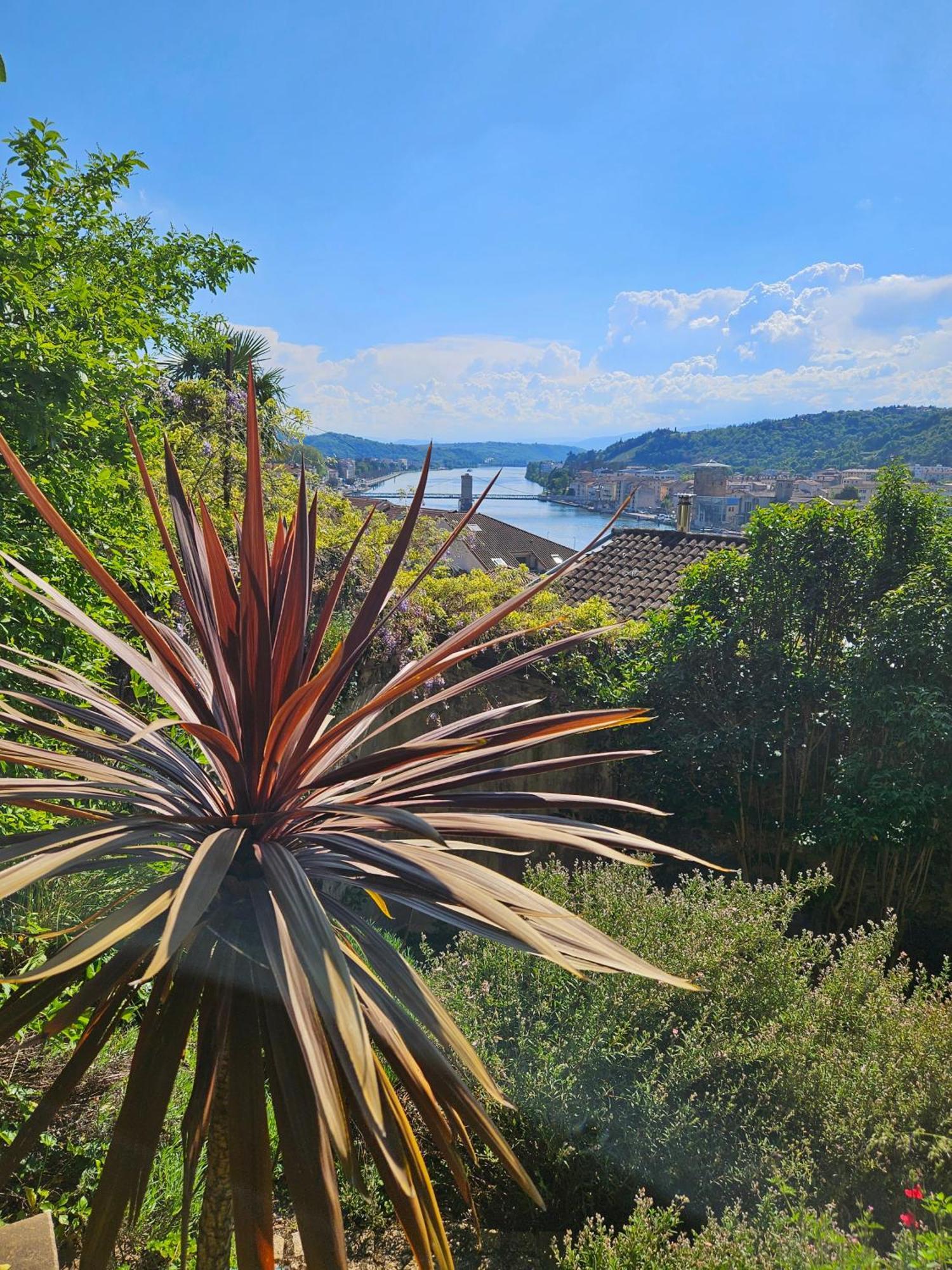 La Batie - Vue Imprenable - Amazing View - Parking Prive Appartement Vienne  Buitenkant foto